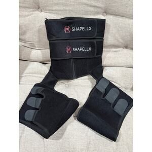 SHAPELLX Body Shaper Waist Thigh Trainer Adjustable Size XL